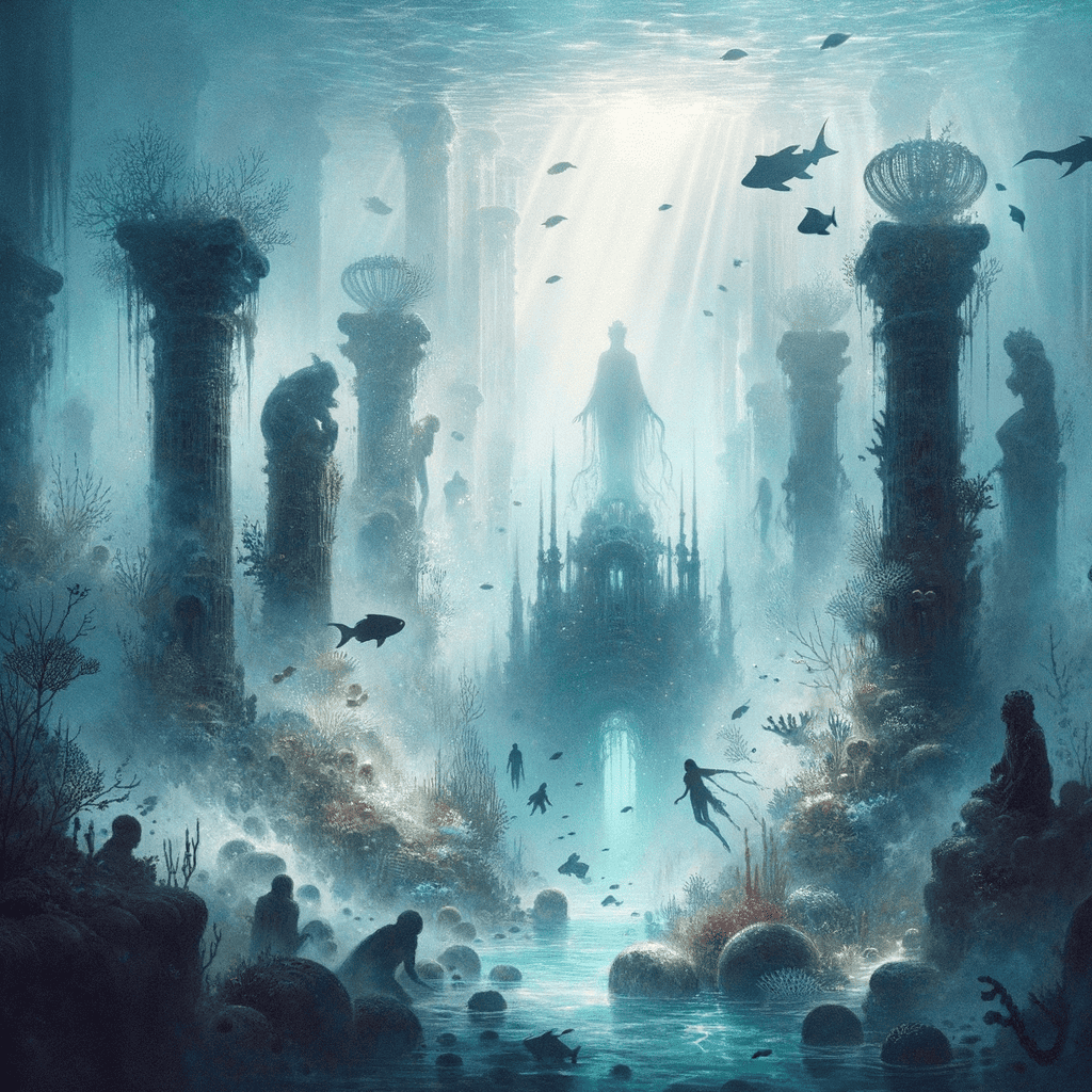 Lord Merlin and the Lady of the Lake Mystic